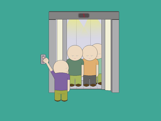 Новость - Люди города - Кодекс горожанина №6: правила поведения в лифте
